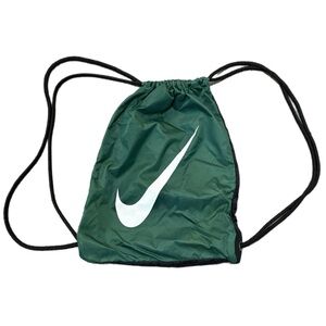 Nike Forest Green Drawstring Cinch Backpack  Unisex Bag OS.